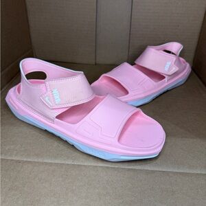 Nike Playscape Big Kids' Sandals - Arctic Punch/White colorway